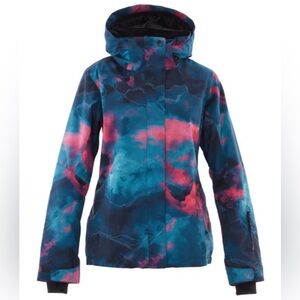 Smaining SMN Women’s Graffiti Ski & Snowboard Jacket Multicolor Parka